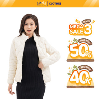 Áo khoác phao nữ 3S trần trám YODY siêu ấm siêu gọn siêu nhẹ áo khoác thu đông PHN6040