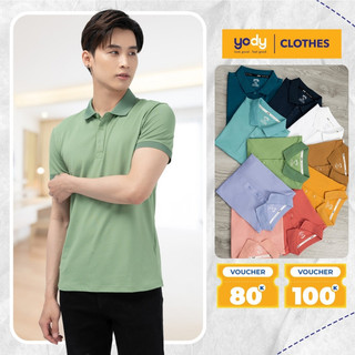 [30%] Áo polo nam YODY chất vải coolmax bo dệt nổi phù hợp công sở dịp tết APM5179