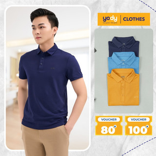 Áo polo nam YODY vải thoáng mát, khử mùi tốt, không nhăn APM5363