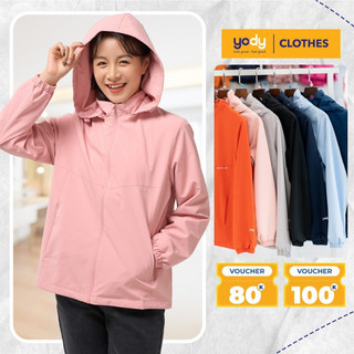 Áo khoác gió nữ 3C Plus YODY cao cấp chống nước cản gió cản bụi AKN5040