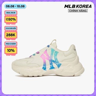 Mlb - giày sneakers unisex cổ thấp big ball chunky a gradient classic monogram 3ashbor3n-50ivs