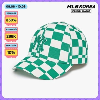 Mlb - nón bóng chày unisex checkerboard unstructured 3acpcc13n-50gnd