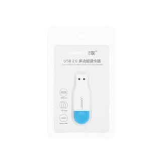 Đầu đọc thẻ TF/Micro-SD 2 cổng USB + OTG tốc độ lên đến 480Mbps UGREEN 30358