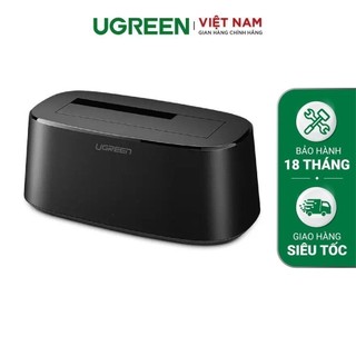 Dock đựng ổ cứng Sata 2.5/3.5 inch hỗ trợ 12TB chuẩn USB 3.0 cao cấp UGREEN CM197 50740