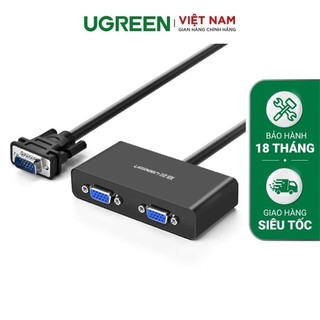 Cáp chia VGA 1 ra 2 dài 0.5m UGREEN 40254