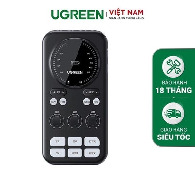 Card âm thanh Ugreen CM426 | Dùng cho Livestream | Hỗ trợ Dolby Digital EX, EAXz | Bảo hành 18 tháng 1 đổi 1 10930