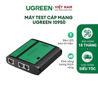 Máy test cáp mạng UGREEN 10950 cao cấp - Hàng phân phối chính hãng - Bảo hành 18 tháng