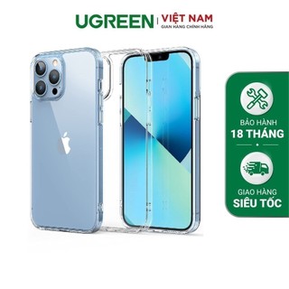 Ốp lưng trong suốt mặt lưng PC cứng cho iPhone 13/13Pro/13Pro Max UGREEN LP534