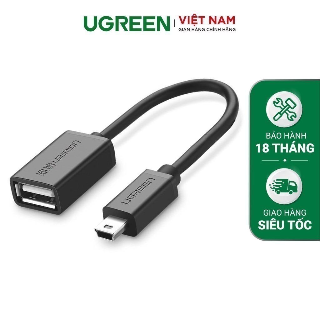 Cáp OTG Mini USB 2.0 UGREEN US249 10383