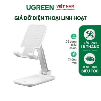 Giá đỡ điện thoại di động để bàn có thể gập lại UGREEN LP373 20434 - - Hàng phân phối chính hãng - Bảo hành 18 tháng