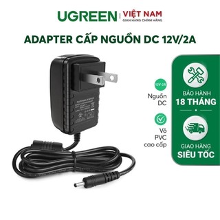 Dây nguồn DC 12V-2A adapter đạt chuẩn 3C dài 1.5m UGREEN 20359 - Hàng phân phối chính hãng - Bảo hành 18 tháng