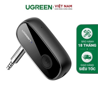 Bộ nhận âm thanh 5.0 APTX Bluetooth độ trễ thấp có mic 1 đầu cái 3.5mm UGREEN CM279 70304