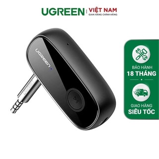 Bộ nhận âm thanh 5.0 APTX Bluetooth độ trễ thấp có mic 1 đầu cái 3.5mm UGREEN CM279 70304