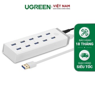 Hub đa năng 10 cổng USB 3.0 dài 1m UGREEN CR117 20297