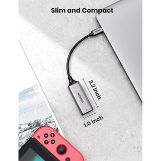 Cáp chuyển đổi USB-C/ USB-C & USB-A sang cổng mạng LAN 1Gbps RJ45 UGREEN CM199 - BH 18 tháng 1 đổi 1 50737 15638