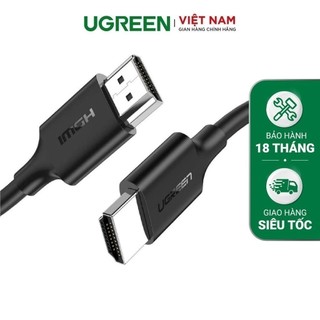 Cáp HDMI 2.0 hỗ trợ 4K, 3D cáp dạng tròn dài từ 0.5-5m UGREEN HD134