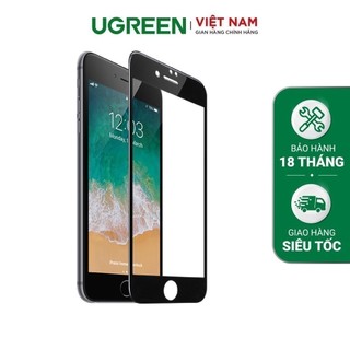 Miếng dán cường lực UGREEN cho điện thoại iPhone 7/8/7+8+, độ cứng 9H, 2.5D
