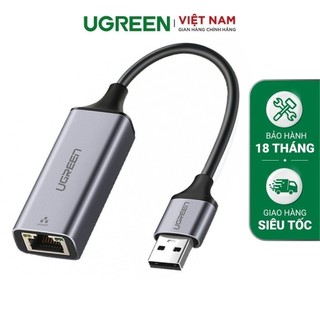 Bộ chuyển đổi USB 3.0 sang mạng LAN 10/100/1000Mbps RJ45 UGREEN 50922