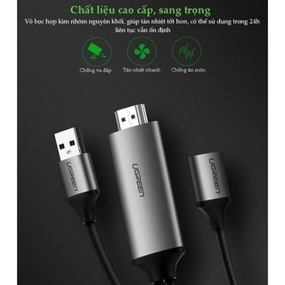 Cáp Chuyển Đổi USB ( micro, lightning, Type-C) Sang HDMI UGREEN 50291
