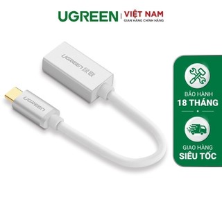 Dây cáp OTG USB type C sang USB 3.0 dài 15CM UGREEN US203