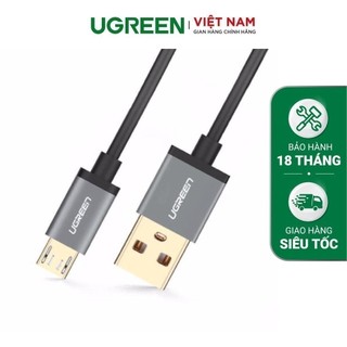Dây Micro USB sang USB 2.0 cao cấp, độ dài 1-2m UGREEN US134