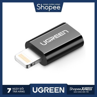 Đầu chuyển đổi Micro USB sang Lightning có chứng chỉ MFI UGREEN