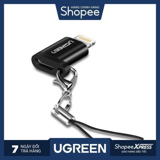 Đầu chuyển đổi Micro USB sang Lightning có chứng chỉ MFI UGREEN