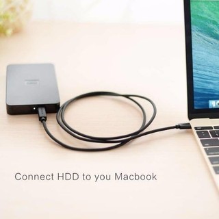 Dây USB Mini to Type-C mạ vàng Ugreen US153