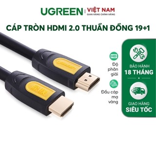 Dây HDMI chuẩn 1.4 / 2.0 thuần đồng 19+1 UGREEN HD101