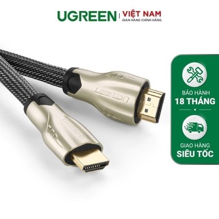 Dây cáp HDMI 2.0/ 1.4 hỗ trợ độ phân giải cao FullHD 4Kx2K 60Hz, dài từ 1-15m UGREEN HD102 dạng dây dẹt và dây tròn