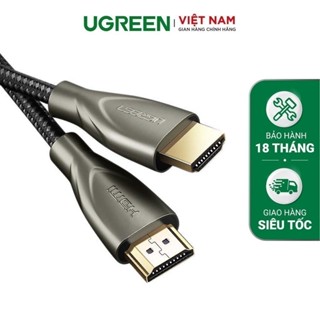 Cáp HDMI 2.0 UGREEN HD131 | Chuẩn 4K/60Hz | Dài từ 1-5m | Đầu cáp mạ vàng | Bảo hành 18 tháng 1 đổi 1