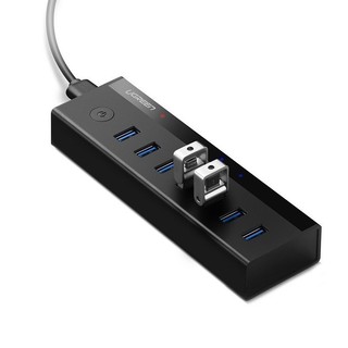 Bộ chia Hub USB 3.0 7 cổng UGREEN US219 - Chính hãng - Bảo hành 18 tháng 1 đổi 1 30845 40522