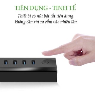 Bộ chia Hub USB 3.0 7 cổng UGREEN US219 - Chính hãng - Bảo hành 18 tháng 1 đổi 1 30845 40522