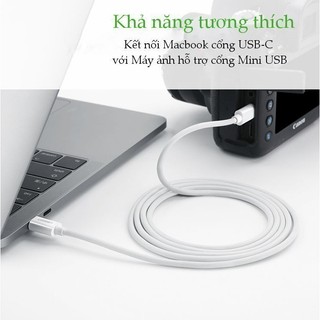 Dây USB-C sang Mini USB UGREEN US242 40418 dài 1.5m