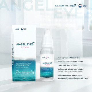 Nước nhỏ mắt cấp ẩm khi đeo lens/kính áp tròng 15ml angel eyes & aqua b5