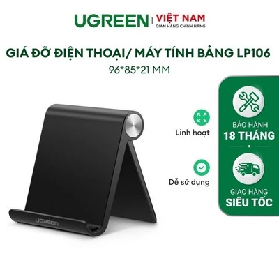 Giá đỡ điện thoại UGREEN LP106 Chất liệu TPE cao cấp | Đệm silicon chống trầy xước, 50747 30285 30390 20806 20807 80908