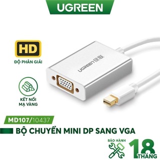 Cáp chuyển đổi 3 trong 1 mini DisplayPort sang HDMI, DVI và VGA UGREEN MD109 10437