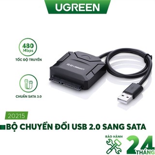 Bộ chuyển đổi usb 2.0 sang sata - ugreen 20215