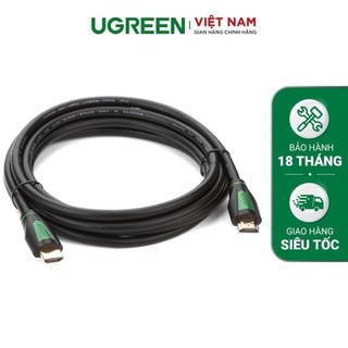 Dây HDMI 2.0/1.4 thuần đồng khử Oxy hóa UGREEN HD116 - Hàng phân phối chính hãng - Bảo hành 18 tháng