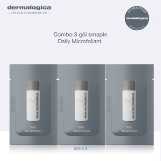 Combo 3 gói sample Dermalogica Daily Microfoliant