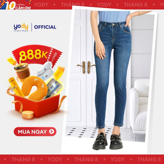 [ĐỒNG GIÁ] Quần jeans nữ YODY dáng skinny mềm thoải mái vận động QJN4002