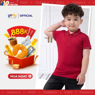 [SALE 30%] Áo polo Yody trẻ em Coolmax mềm mịn thoáng mát da bé APK5183