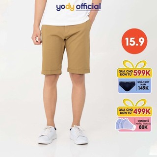 [ĐÁNH GIÁ XẤU] Quần Short Nam YODY chất Kaki - Sooc ngố Sóc cộc QSM3007