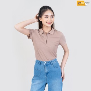 Áo Polo Yody nữ Chất liệu Cotton Slup mềm mịn thoáng mát