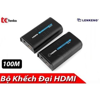 Bộ khuếch đại HDMI 100m bằng cáp mạng LKV373