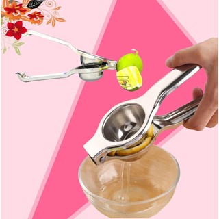 V- Dụng Cụ VẮT CHANH/ Đồ ÉP CHANH tươi. Inox không rỉ cao cấp. Chuyên dụng cho gia đình, pha chế, quầy bar