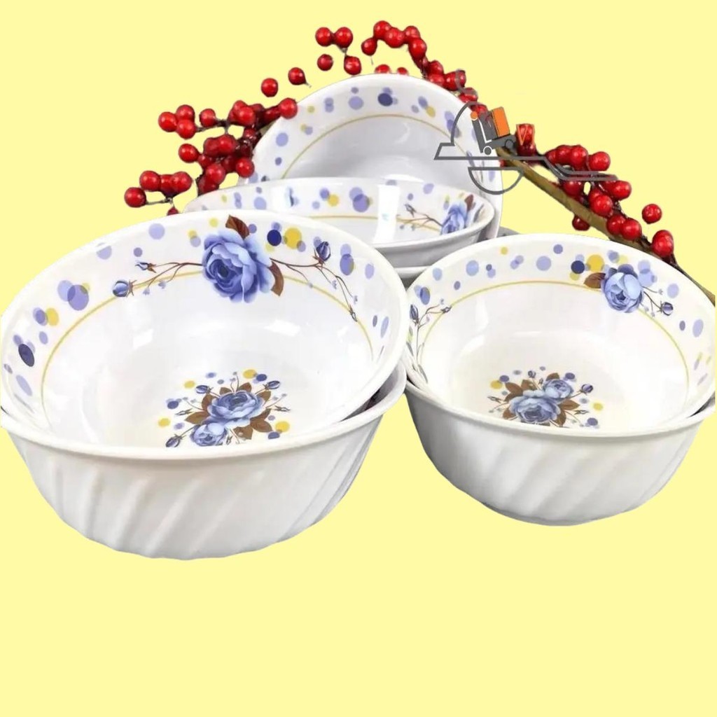 V- Bộ 2 Tô MELAMINE Bồng màu XANH mẫu [ XOẮN ] - HÀNG VIỆT NAM CHẤT LƯỢNG. Tô chén dĩa MECA