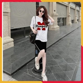 Bộ thể thao trung niên nữ , đồ bộ thun nữ form rộng chất thun cotton đủ size từ 45-70kg.
