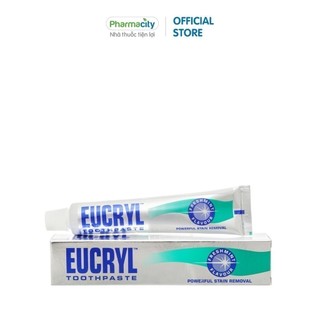 Kem đánh răng Eucryl vị bạc hà thơm mát