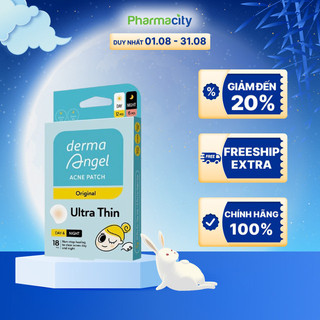 Miếng dán mụn DermaAngel ban ngày và đêm